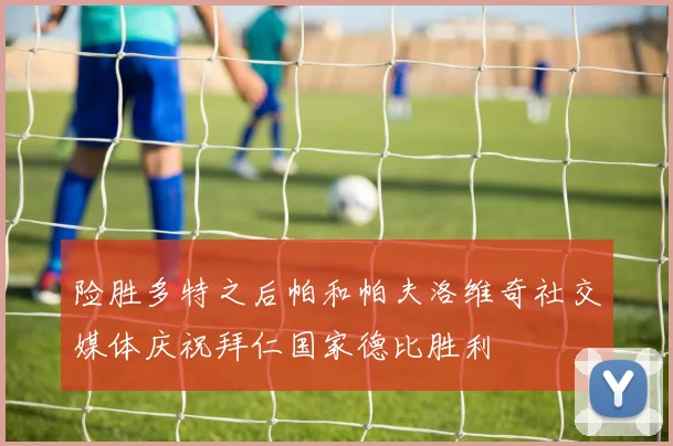 险胜多特之后帕和帕夫洛维奇社交媒体庆祝拜仁国家德比胜利